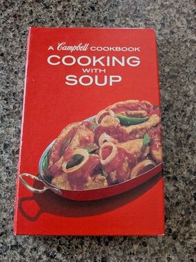 Vintage A Campbell Cookbook Cooking with Soup